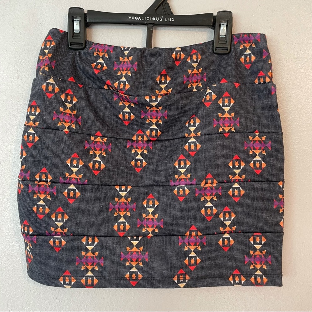 Tribal Pattern Pencil Skirt